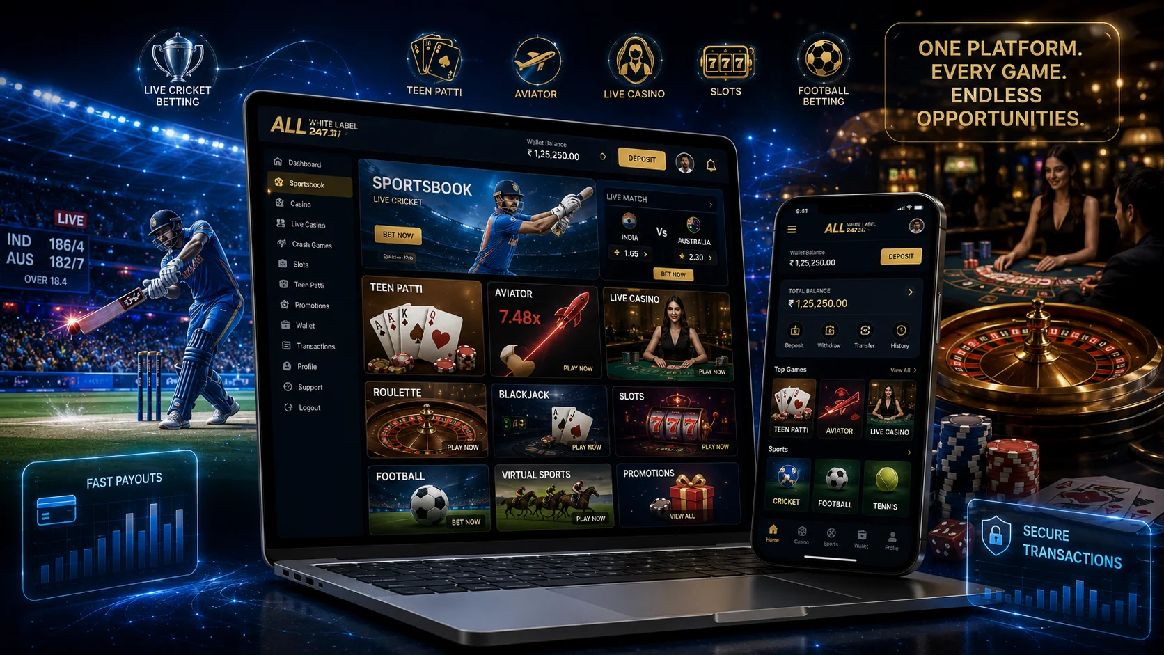 live casino platform